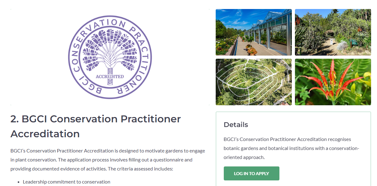 Conservation Practitioner Accreditation